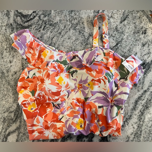 NWT🌴BRIDGEHAMPTON One Piece Swimsuit,  Tropical Colors, Detachable Strap - Picture 2 of 16